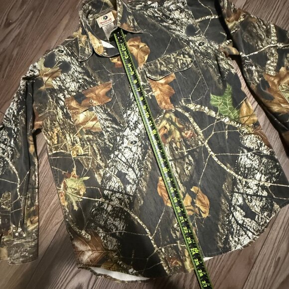 Vintage 90s Mossy Oak Break Up Camo Explorer Shirt – Men’s M - Picture 4 of 8